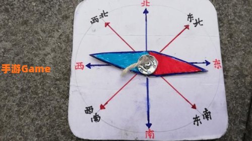 指南针上月球