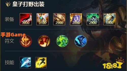 lol嘉文四世出装
